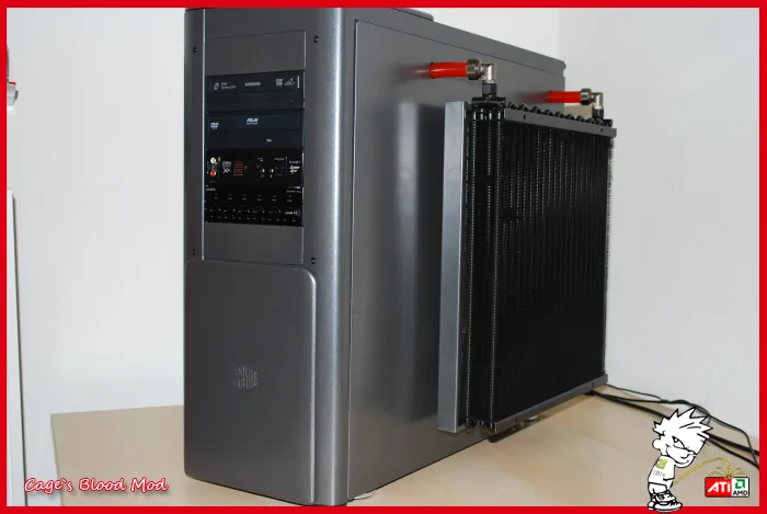 Cooler Master ATCS 840 BloodMod: Projektaufnahme