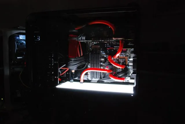 SilverStone TJ07 BloodMod: erster Testlauf: Aufnahme 3